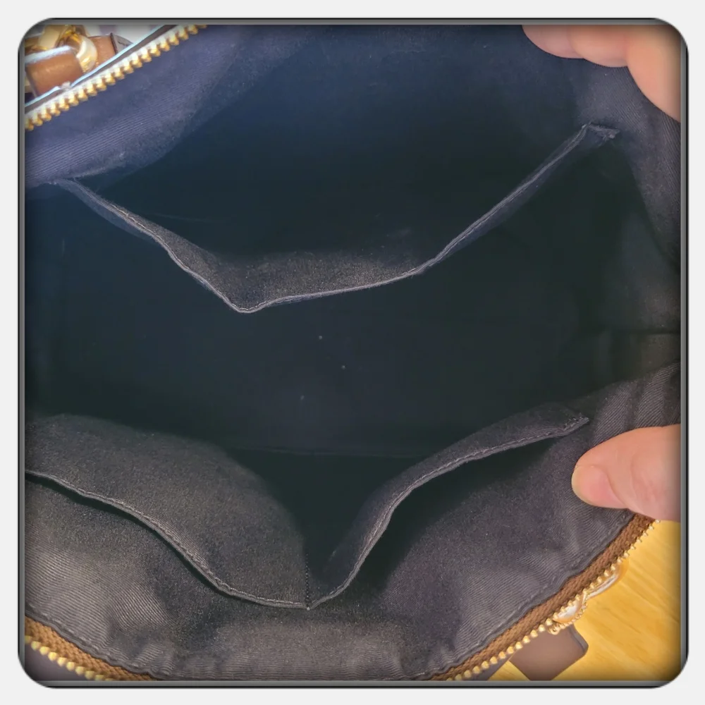 EUC Coach Khaki Small Kelsey Satchel
